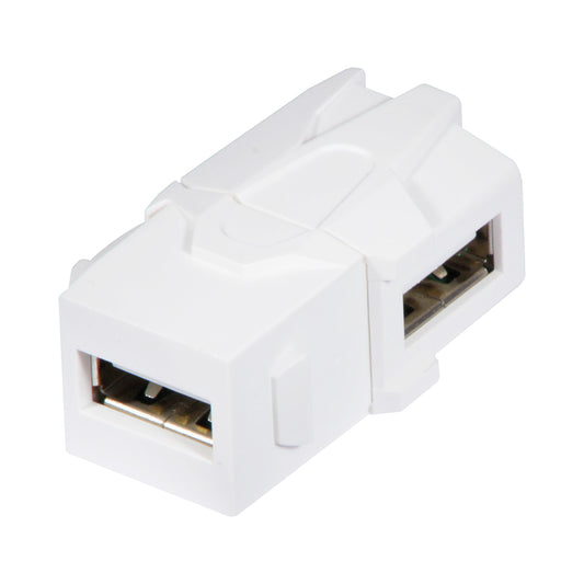 Lindy 90deg Usb Snap in Keystone (60491) — Lindy | Guards on Duty Shop