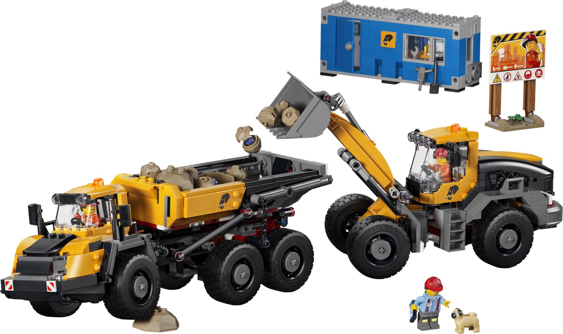 LEGO Dump Truck & Front End Loader — Set 60494