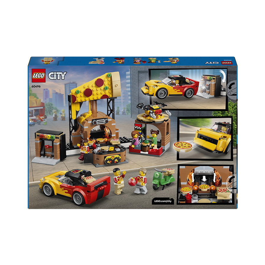 LEGO® City Pizza Delivery Experience with Vehicles 60496