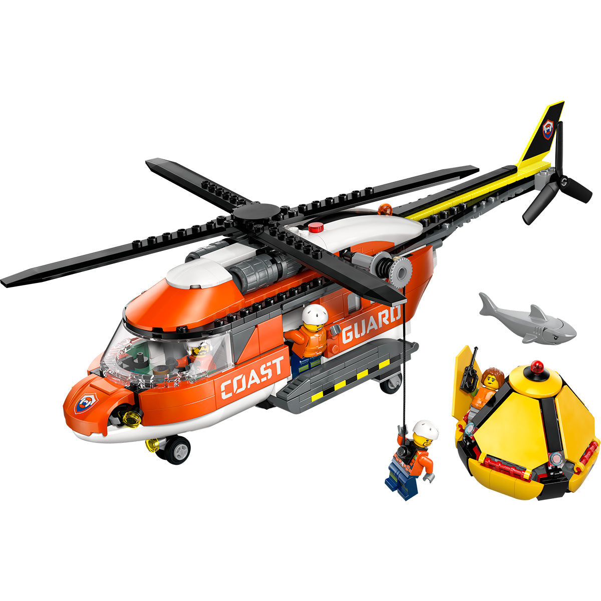 LEGO® City Coast Guard Helicopter Toy Building Set 60503