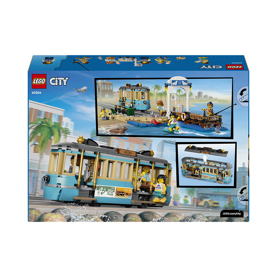 LEGO® City Classic Beach Tram - Train Toys 60506
