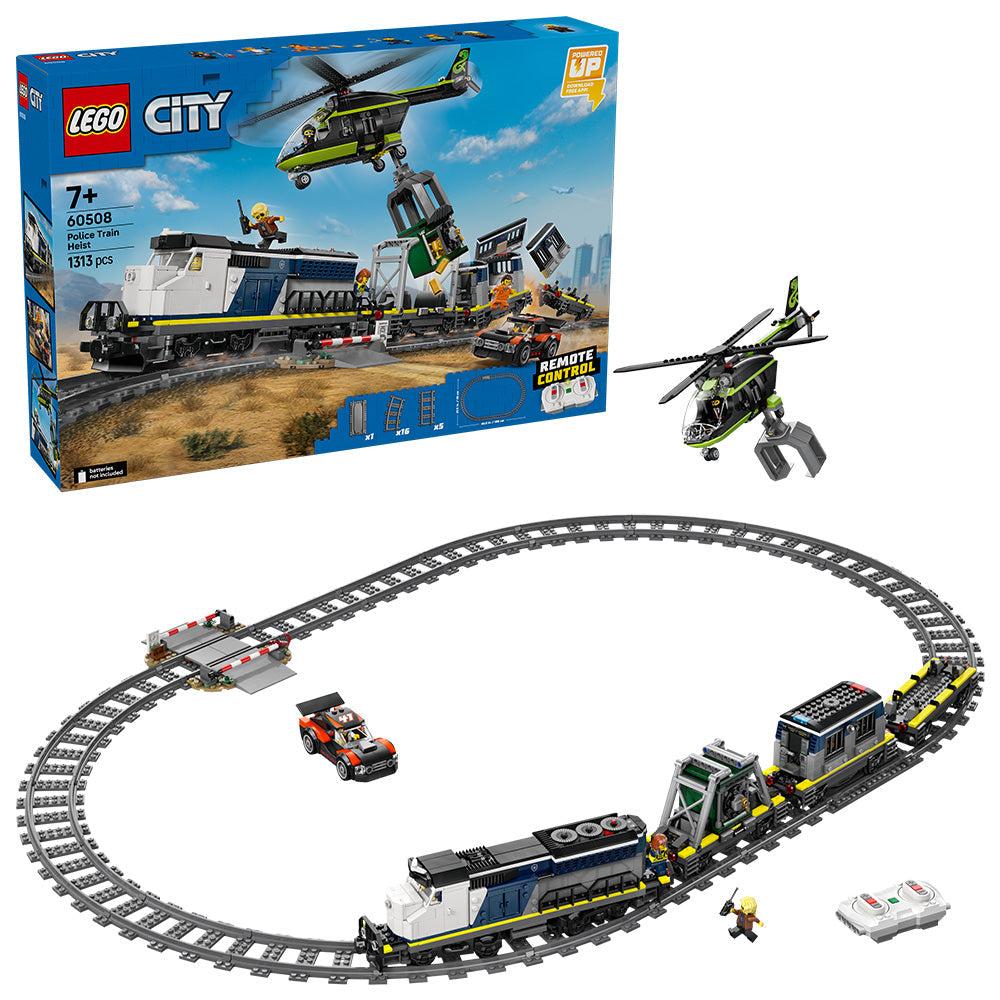 LEGO® City Police Train Heist - Toy Train Set 60508