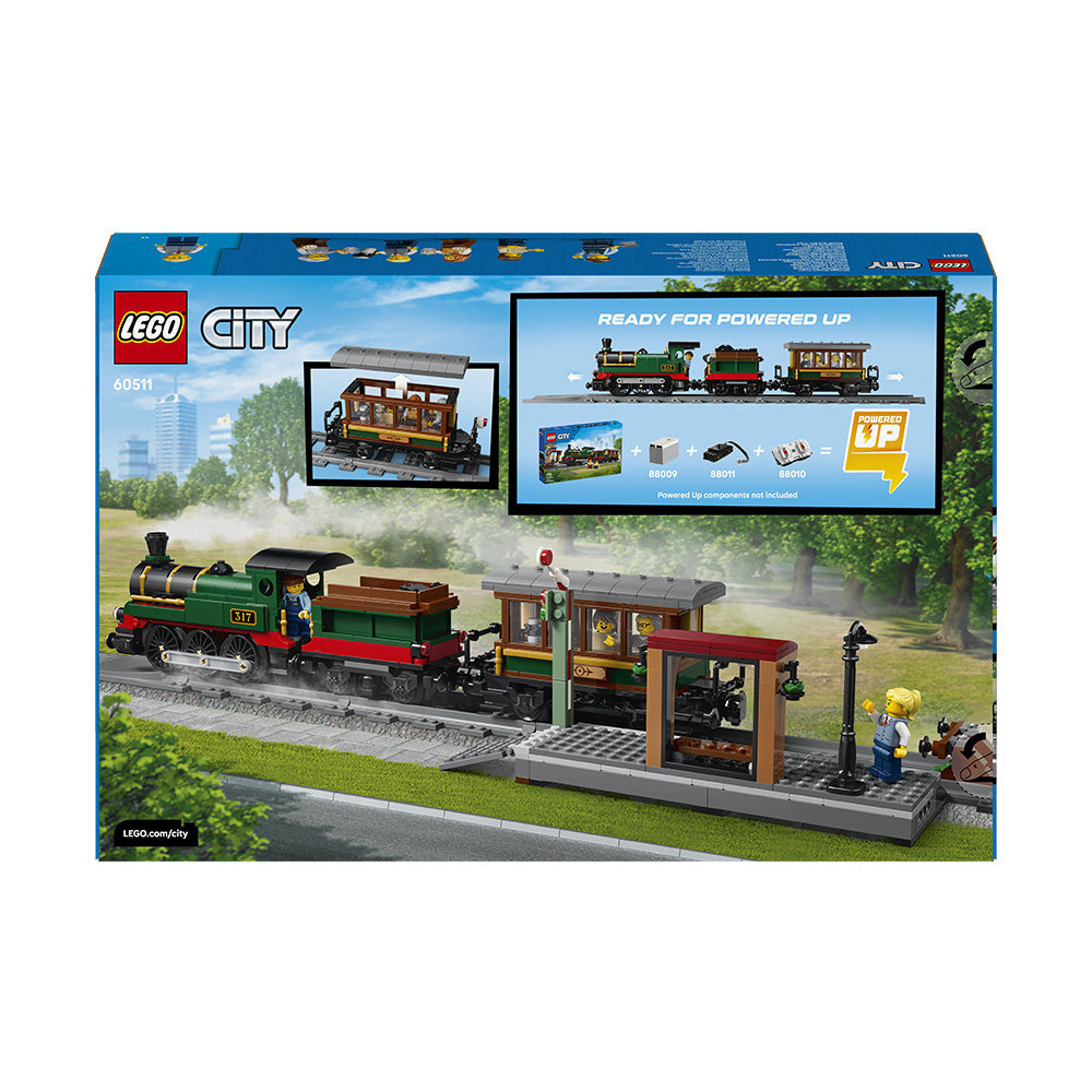 LEGO® City Vintage Steam Train - Toy Building Set 60511