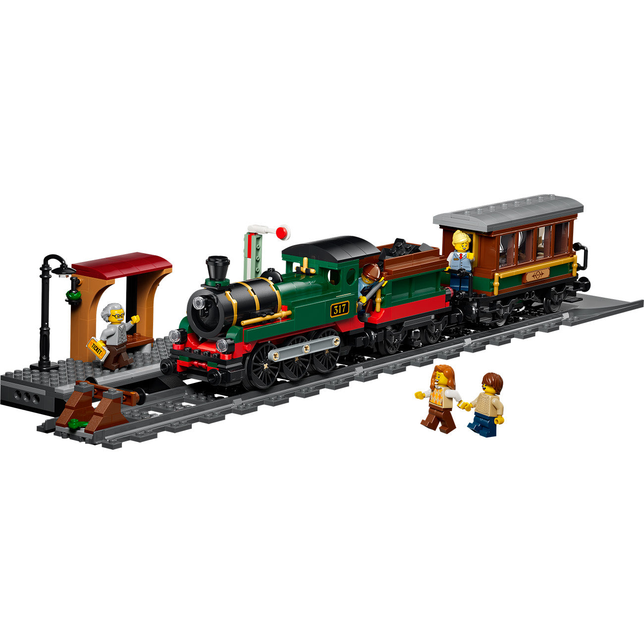 LEGO® City Vintage Steam Train - Toy Building Set 60511