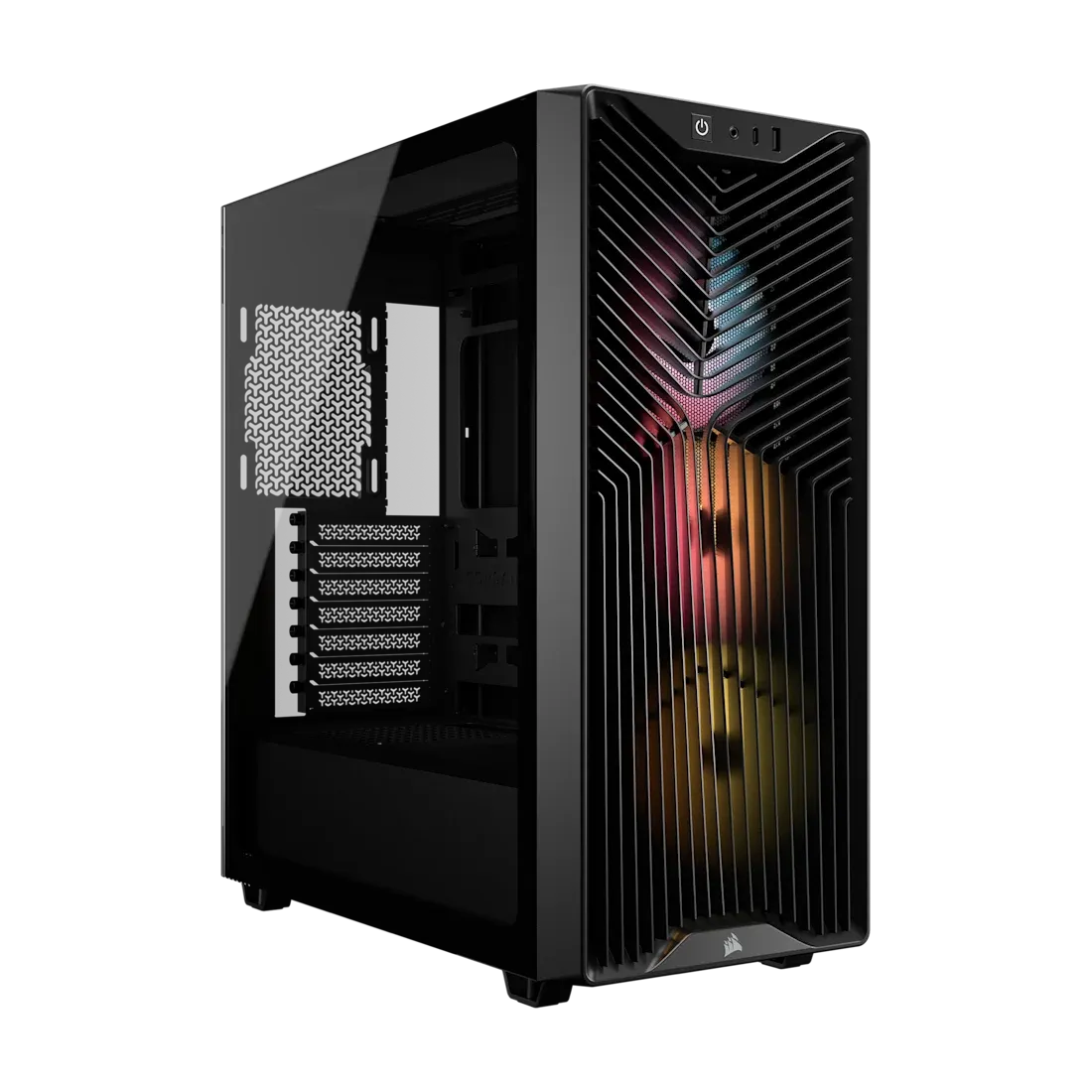 3200D RS ARGB Mid-Tower PC Case; 3x RS120 ARGB fans incl - Smoke.