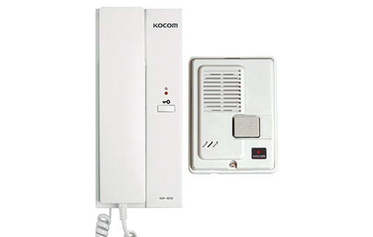 Kocom Audio Kit KDP-601D 1-1 6V Kit - DS2D + KDP601D 6V plastic gate station with audio handset