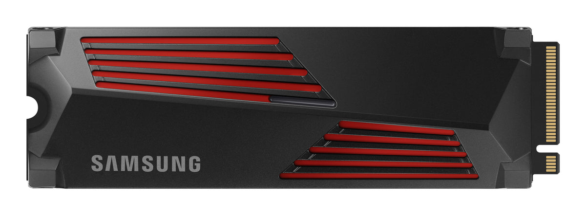 SAMSUNG MZ-V9P2T0CW 990 PRO 2 TB NVMe SSD W/Heatsink - Read Speed up to 7450 MB/s; Write Speed to up 6900 MB/s; Random Read up t