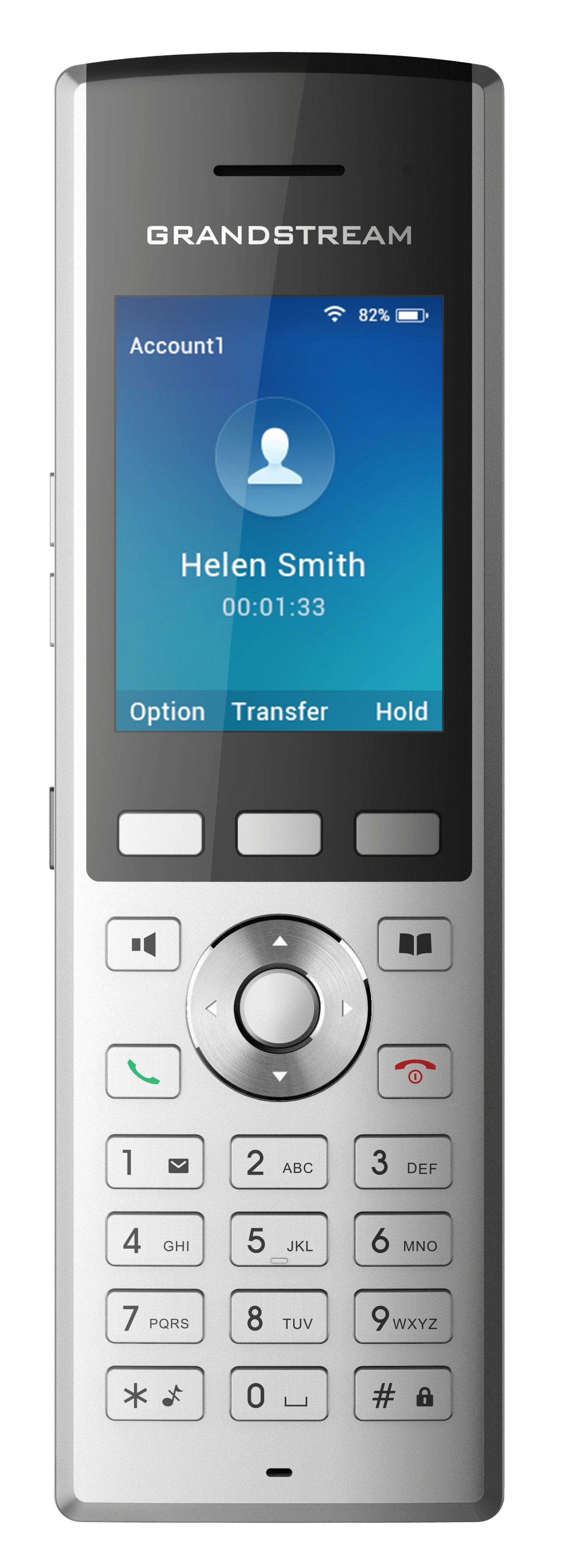 Grandstream Enterprise Cordless WiFi Phone | WP820