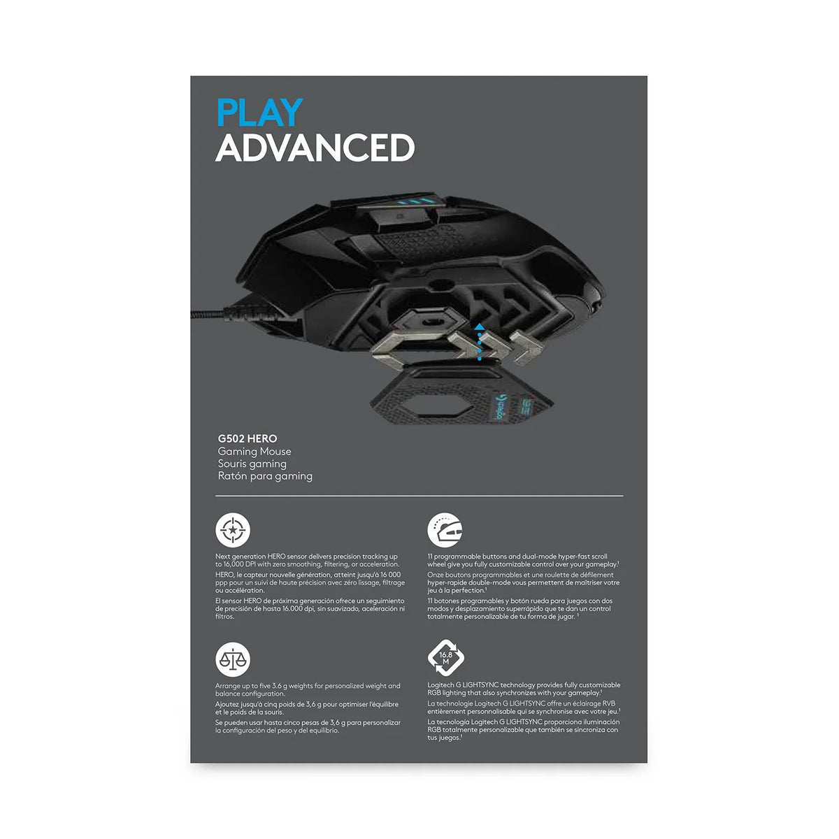 G502 HERO MOUSE