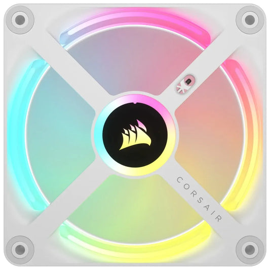 Corsair iCUE LINK QX120 RGB 120mm PWM Fans Starter Kit - White