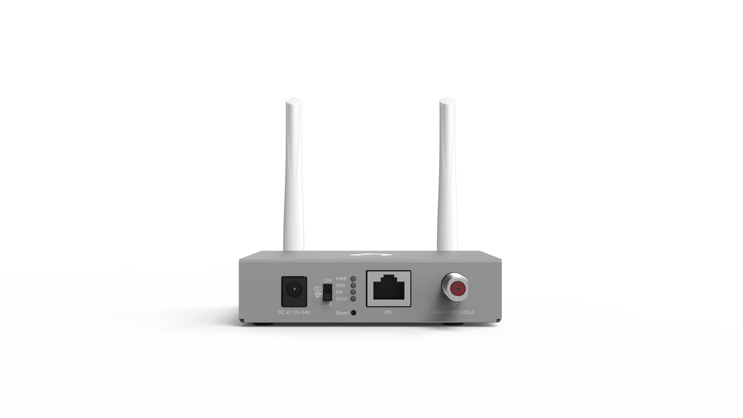 IgniteNet Indoor Gigabit Ethernet to Coax Bridge