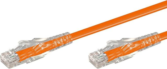 0.3m Cat6 Moulded Flylead - Orange - Guards On Duty Shop & Security Guards