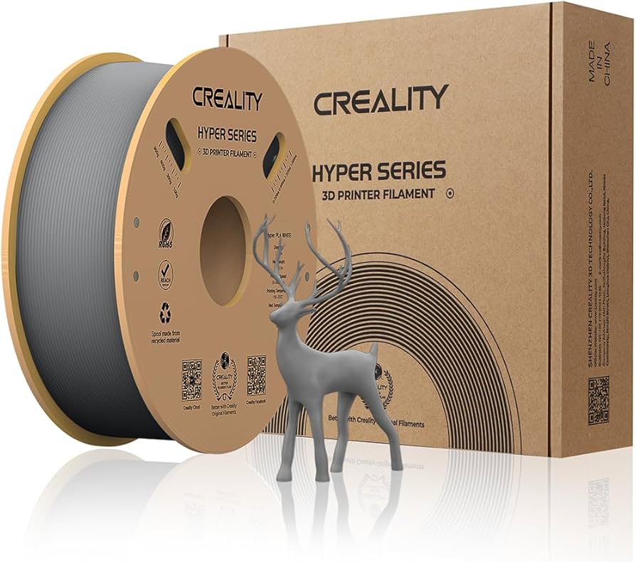 Creality Filament - Hyper PLA - Grey - Guards On Duty Shop & Security Guards
