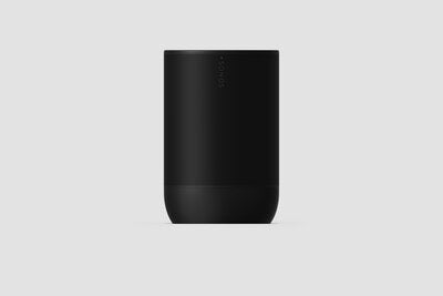 SONOS MOVE 2 WIRELESS SMART PORTABLE SPEAKER - BLACK (S44) (MOVE2EU1BLK)