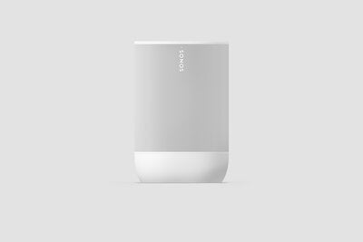 SONOS MOVE 2 WIRELESS SMART PORTABLE SPEAKER - WHITE (S44) (MOVE2EU1)