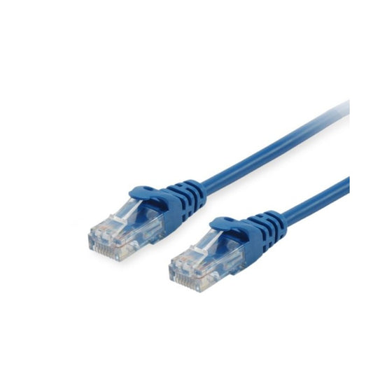 EQUIP CABLE, NET/W CAT6E PATCH  0.25M BLU