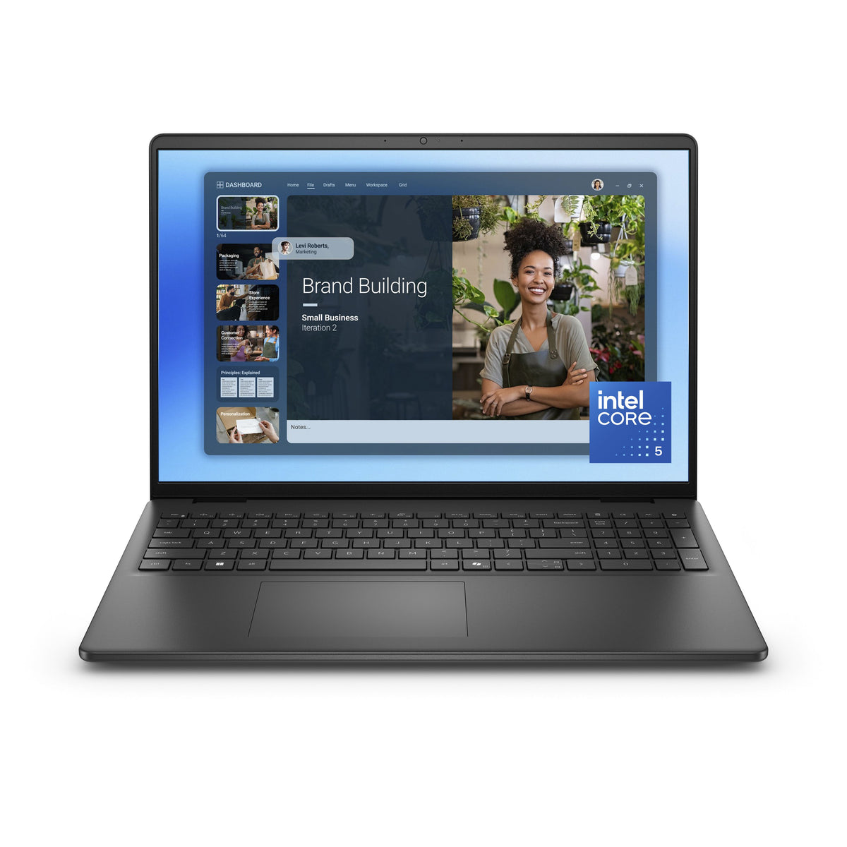 Dell 16 DC16250|16.0" 2K|Core 5 120U|16GB|512GBSSD|Intel Graphics|Win11Home|1YrOnsite