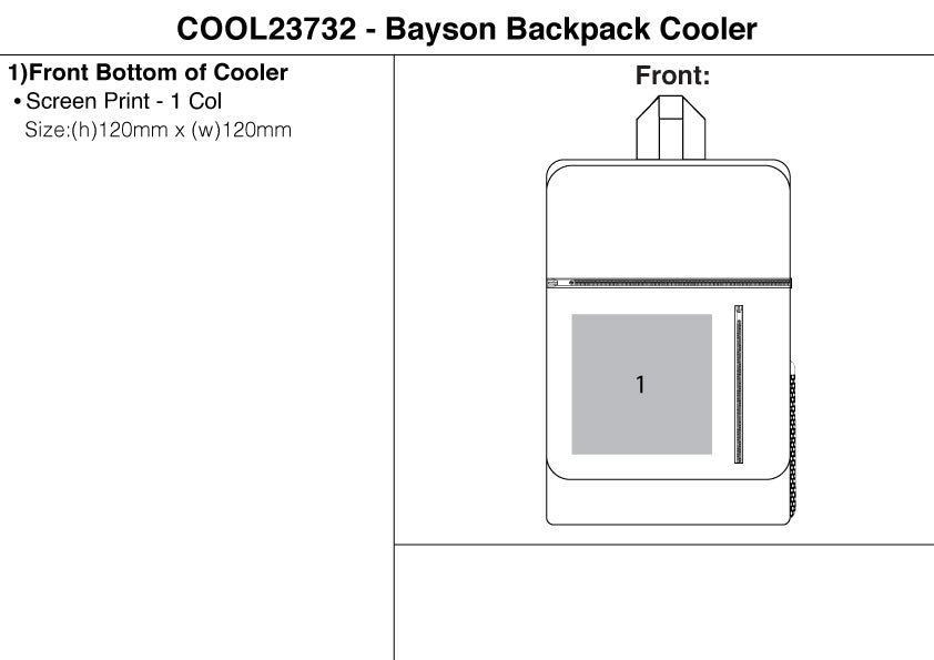 Bayson Backpack Cooler