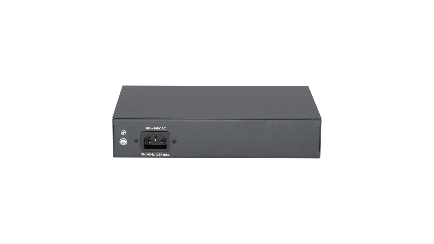 BDCOM Unmanaged 8-port Gigabit 120W POE switch, 8 POE ports, 2 GE TX ports