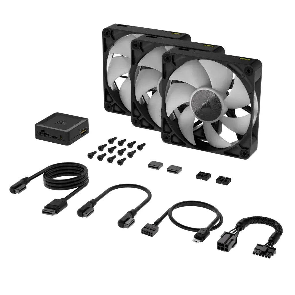 Corsair RX RGB Series; iCUE LINK RX120 RGB; 120mm Fan; Triple Pack