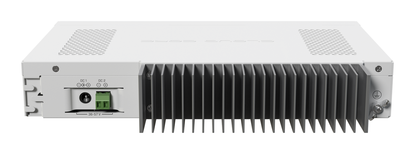 MikroTik Cloud Core 16 Port Gigabit 2SFP+ Passive Cooling Router | MT-RBCCR2004-16G-2S+PC