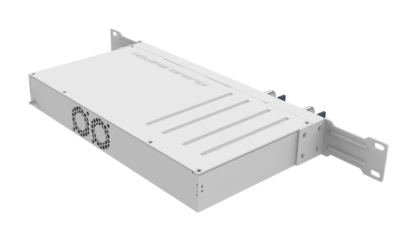 MikroTik CRS504-4XQ-IN, 4 x 100G QSFP28, 1 x RJ45 Serial console port