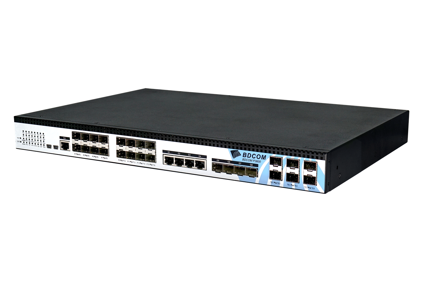 BDCOM 16 Port EPON L3 OLT Headend - Dual Hot-Swap PSU