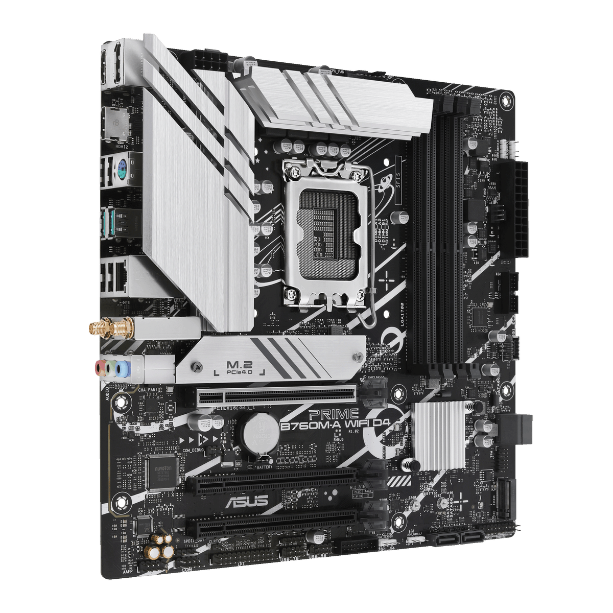 ASUS Motherboard/LGA1700/4xDIMM;Max.128GB/DDR4/ 1xDP/2xHDMI/1xPCIe4x16/1xPCIe4x16/2xM.2/24.4 cmx24.4cm