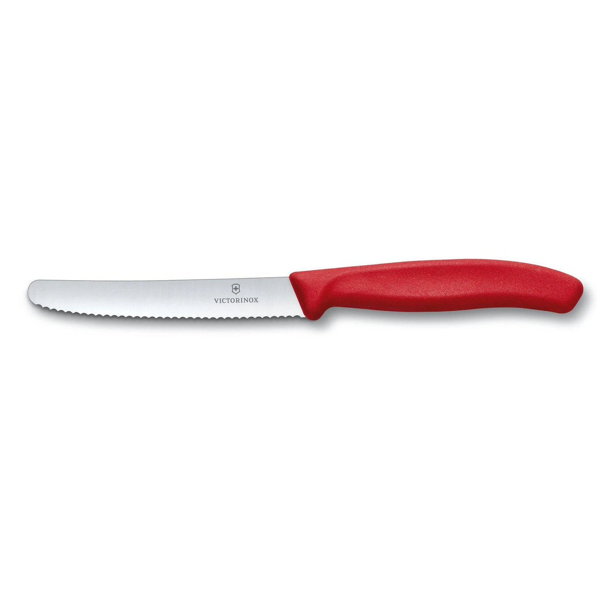 Victorinox Tomato Table Knife 11cm Serrated – Red Swiss Classic (V6.7831.C1)