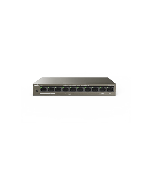 TENDA 10-Port Desktop Switch With 8 PoE