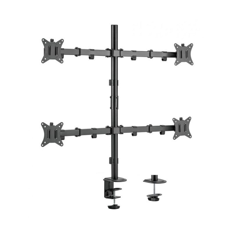 EQUIP, DESK 17"-32" QUAD MONITOR MOUNT