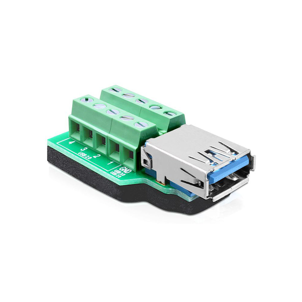 Delock Usb3.0 Af Terminal Block (65370) — Delock | Guards on Duty Shop