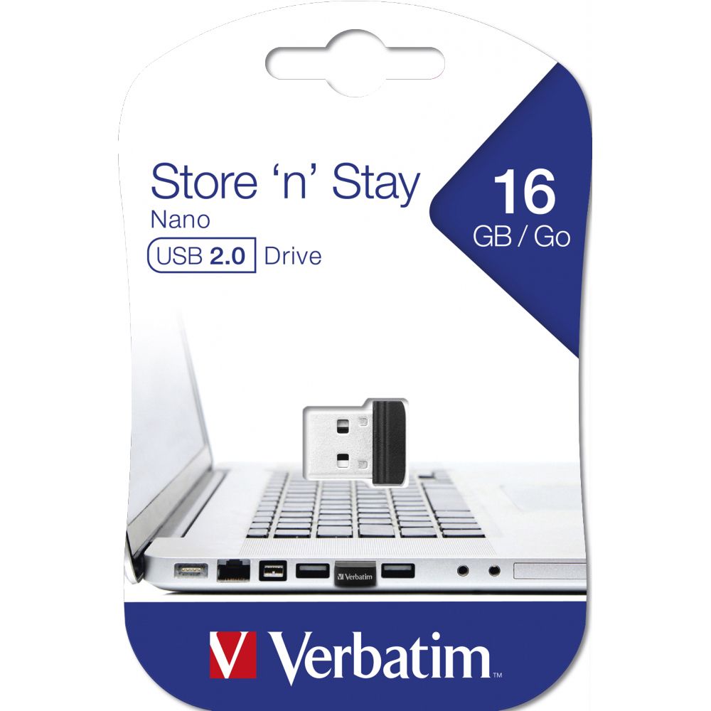 VERBATIM 16GB Store And Stay Nano USB