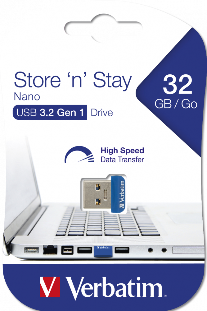 VERBATIM 32GB Store And Stay Nano USB
