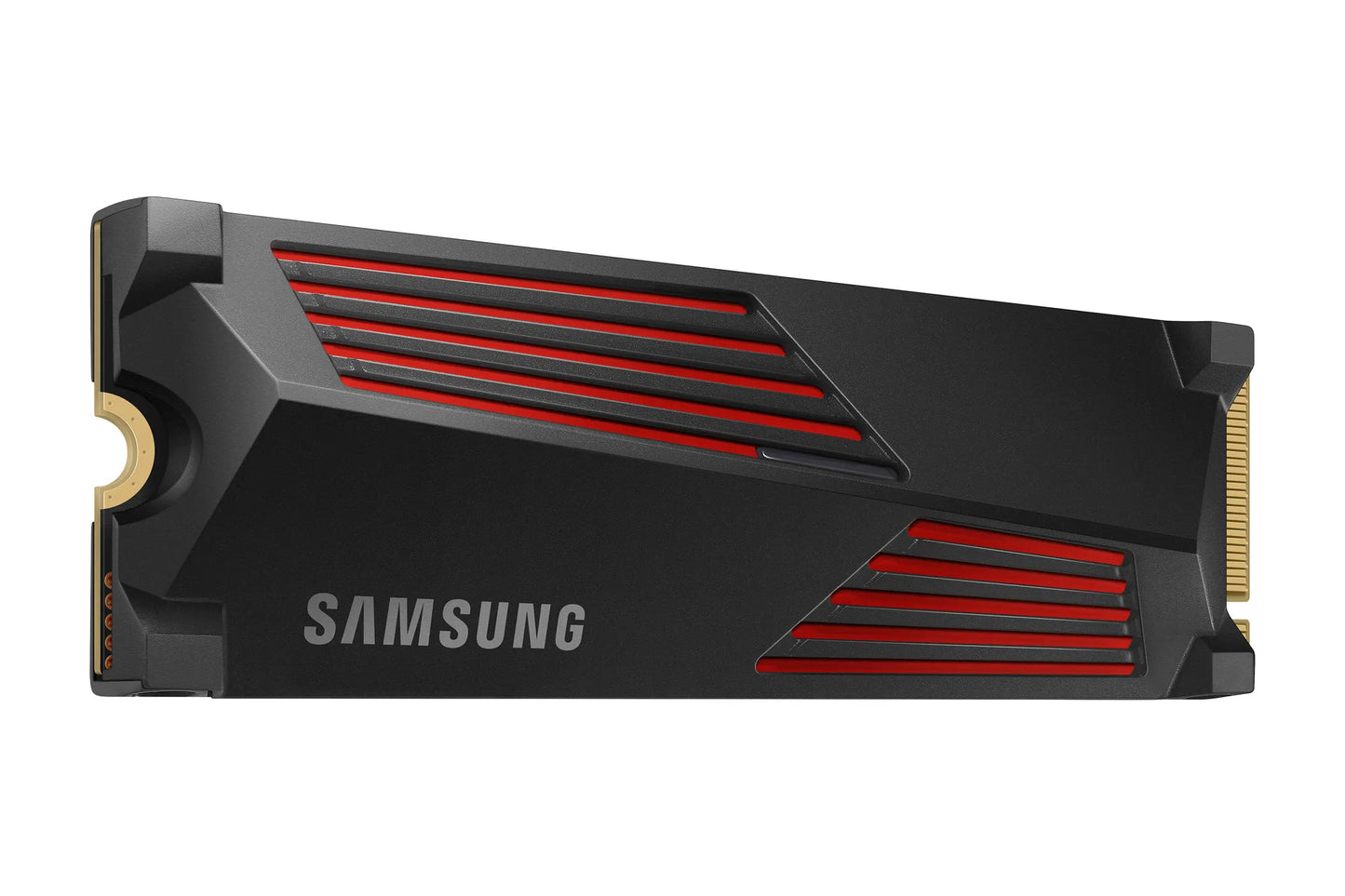 SAMSUNG 990 PRO 4 TB NVME SSD W/HEATSINK - READ SPEED UP TO 7450 MB/S, WRITE SPEED TO UP 6900 MB/S, RANDOM READ UP TO 1400000 IOPS, RANDOM WRITE UP TO 1550000 IOPS, PCIE 4.0 X4, NVME 2.0, V-NAND 3BIT MLC; IN-HOUSE CONTROLLER, 2GB LOW POWER DDR4, 2400TBW 5 - Guards On Duty Shop & Security Guards