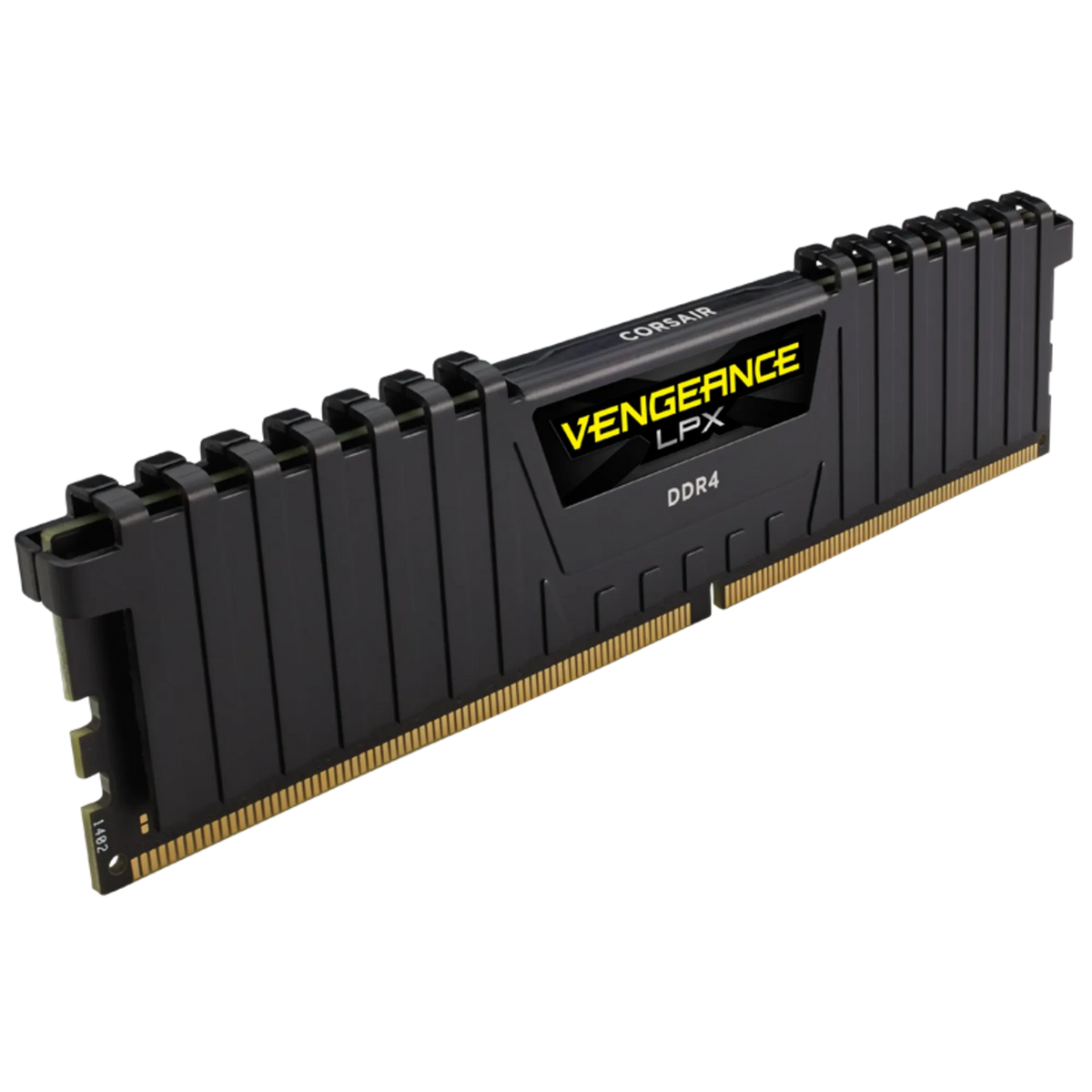 Corsair VENGEANCE® LPX 8GB (1 x 8GB) DDR4 DRAM 3000MHz C16 Memory Module16-20-20-38; 1.2V; Black