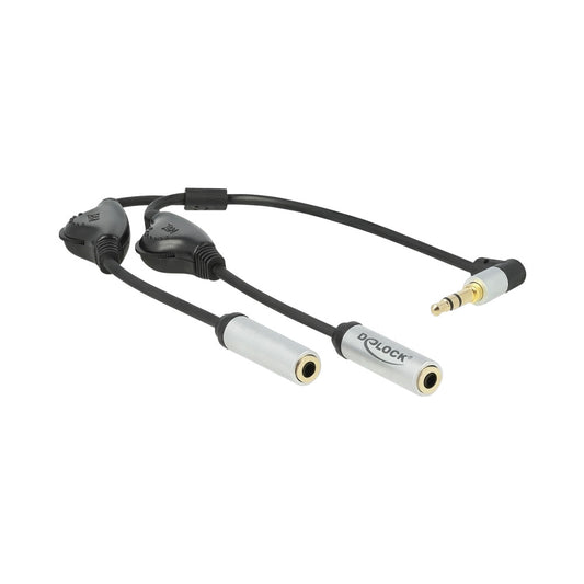 Delock Audio Split St M 3.5-2x St F 3pin (66434)* — Delock | Guards on Duty Shop