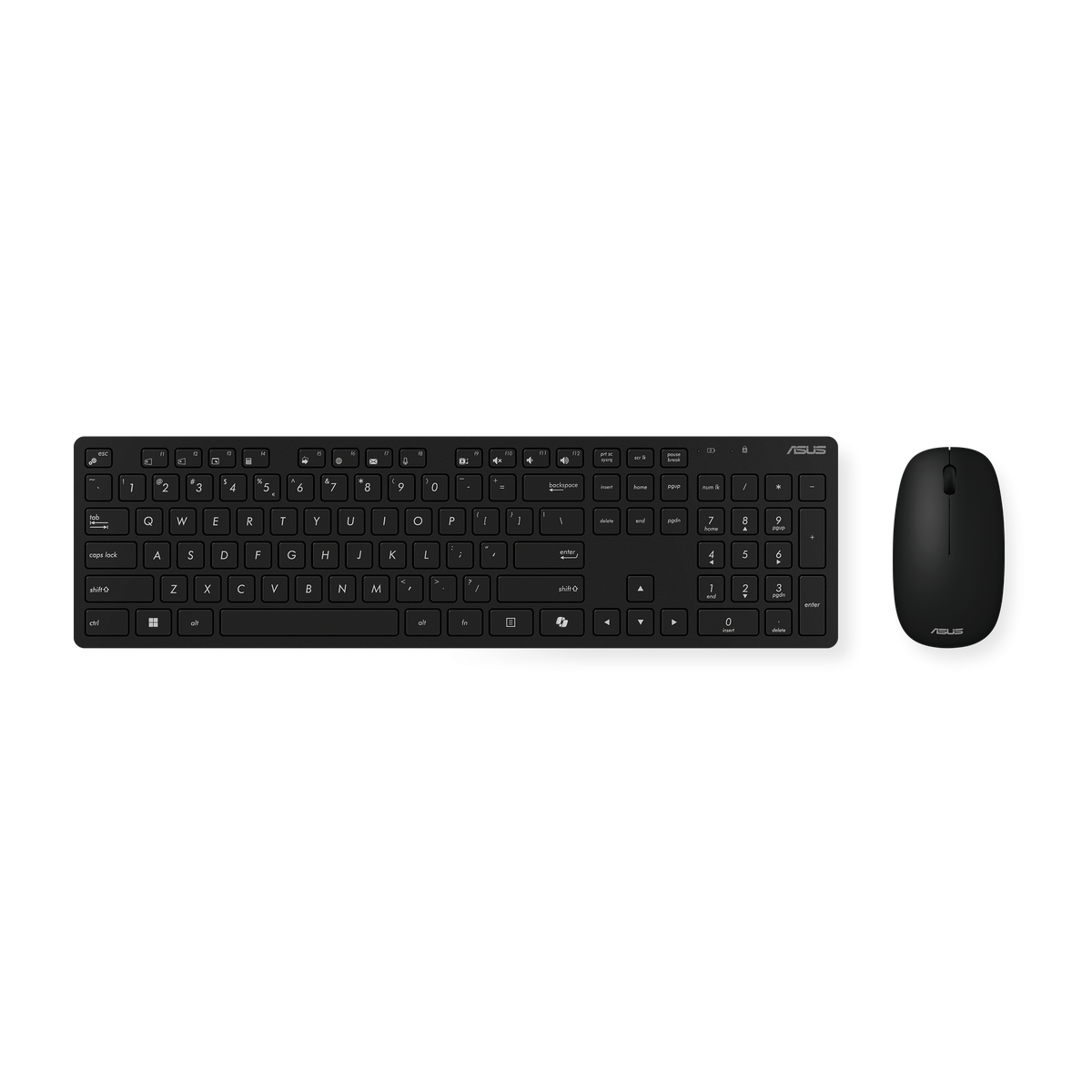 ASUS W5000 Wireless Keyboard and Mouse Set Black