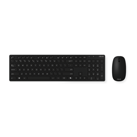 ASUS W5000 Wireless Keyboard and Mouse Set Black