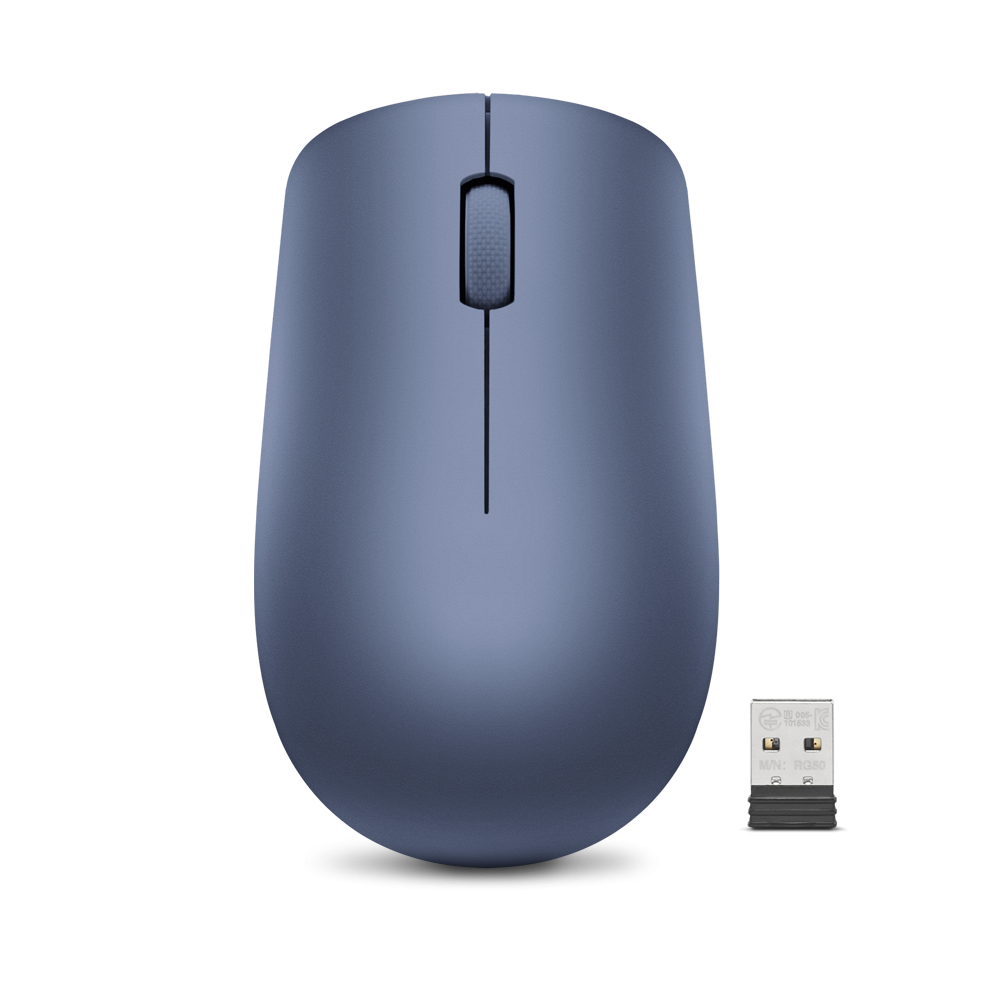 Lenovo 530 Wireless Mouse (Abyss Blue) with battery