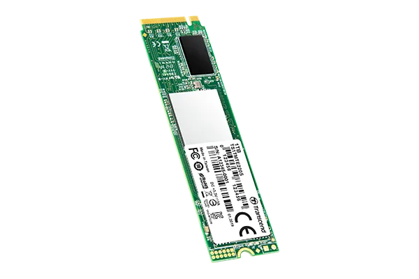 TRANSCEND 256GBMTE220S PCI-E GEN 3x4 NVMe M.2 2280 SSD 3D TLC with DRAM cache - 3300 MB/s Read 1250 MB/s Write - 550 TBW