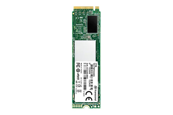 TRANSCEND 512GB MTE220S PCI-E GEN 3x4 NVMe M.2 2280 SSD 3D TLC with DRAM cache - 3500 MB/s Read 2500 MB/s Write -1100TBW