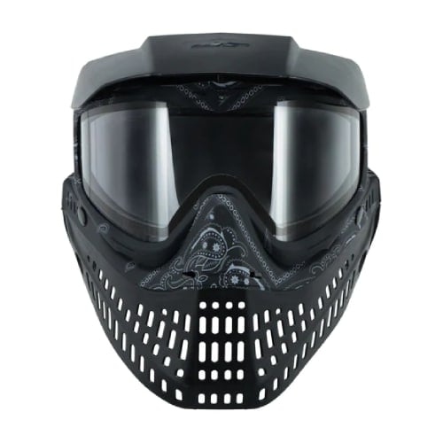 JT SPECTRA PROFLEX LE GOGGLE BANDANA BLACK W/CLEAR &SMOKE