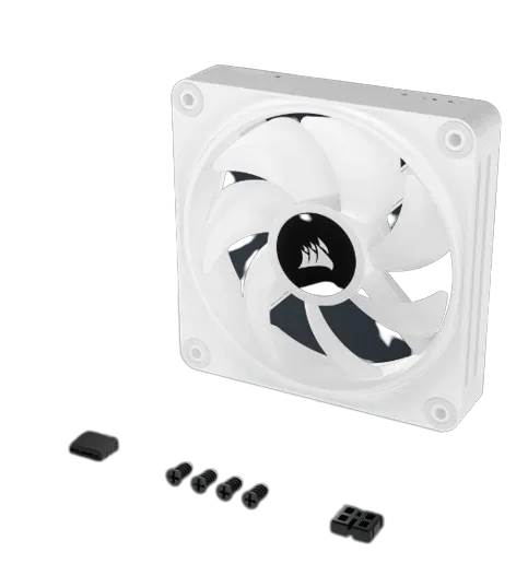 Corsair iCUE LINK QX120 RGB 120mm PWM Fan Expansion Kit - White