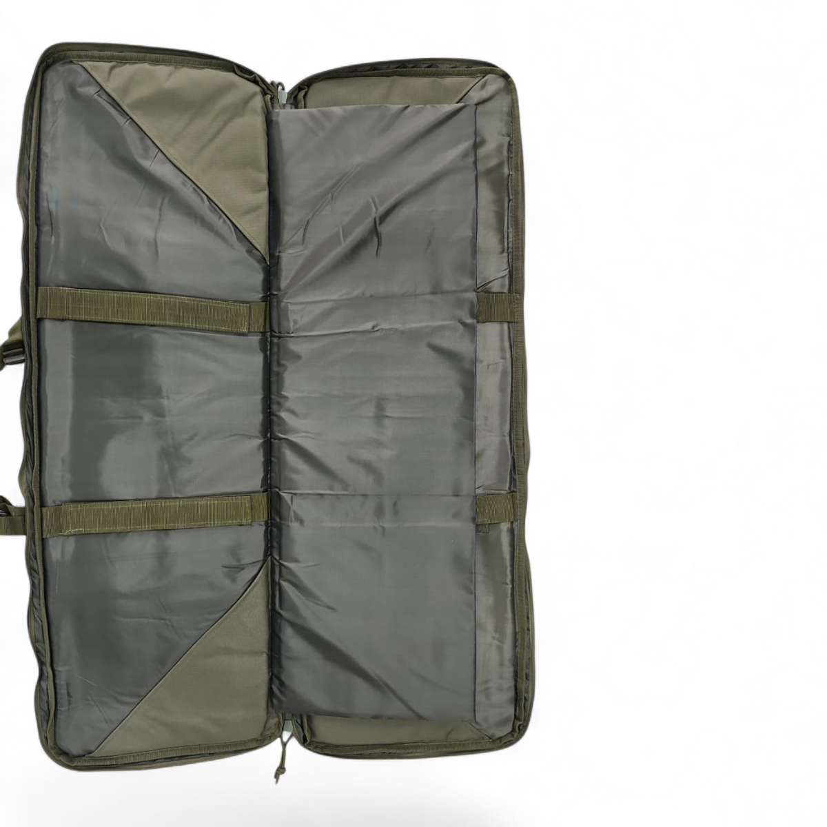 Ballistic Double Gun Case 95cm Green – Tactical Padded Rifle Carry Bag for Two Rifles FAS9-9G