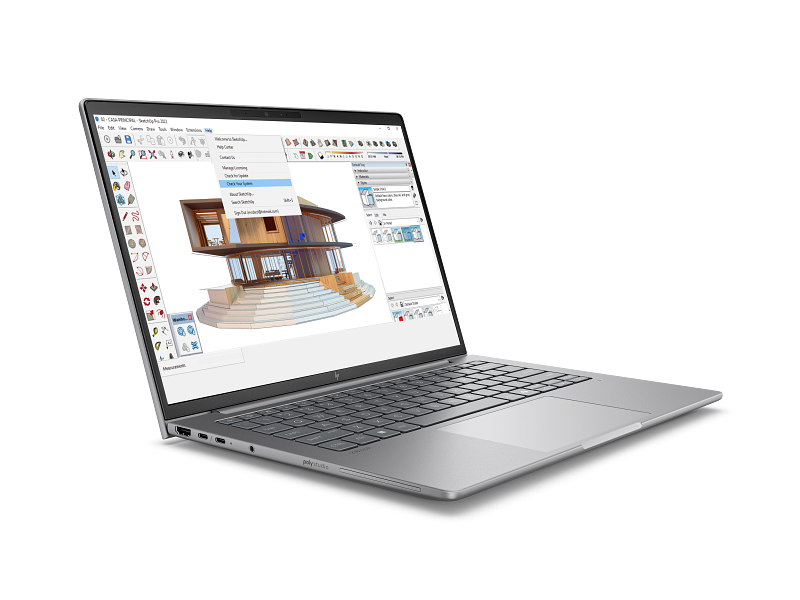 HP ZBook 8 G1i 14 DSC U7 255H 14 32GB/1T W11P PC + Mouse & Bag SEA