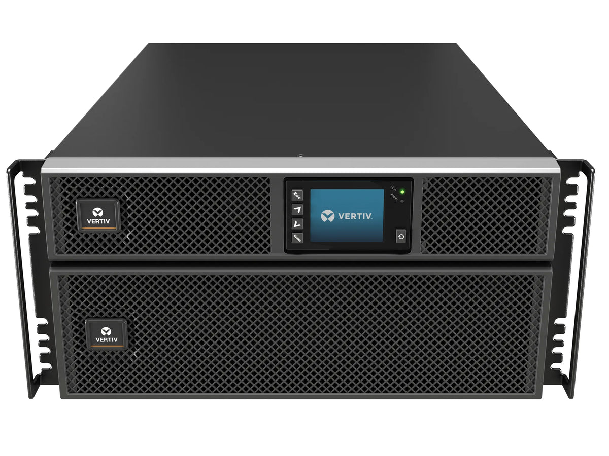 VERTIV LIEBERT GXT5 1PH UPS 5KVA INPUT PLUG - HARDWIRED 5U OUTPUT – 230V HARDWIRED OUTPUT SOCKET GROUPS (6)C13 & (2)C19 - Guards On Duty Shop & Security Guards