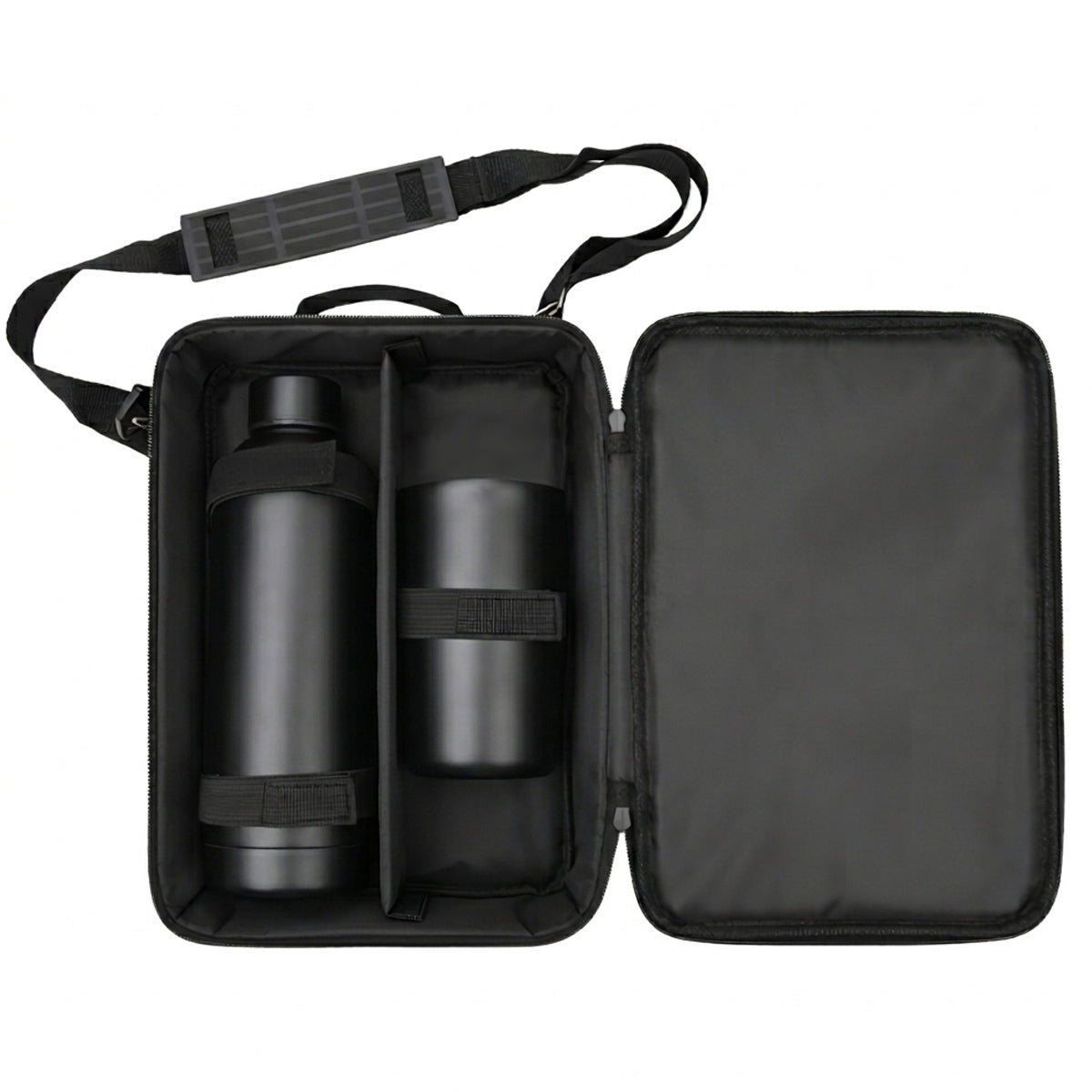 Travel Buddy Bottle & Mug Set - Black