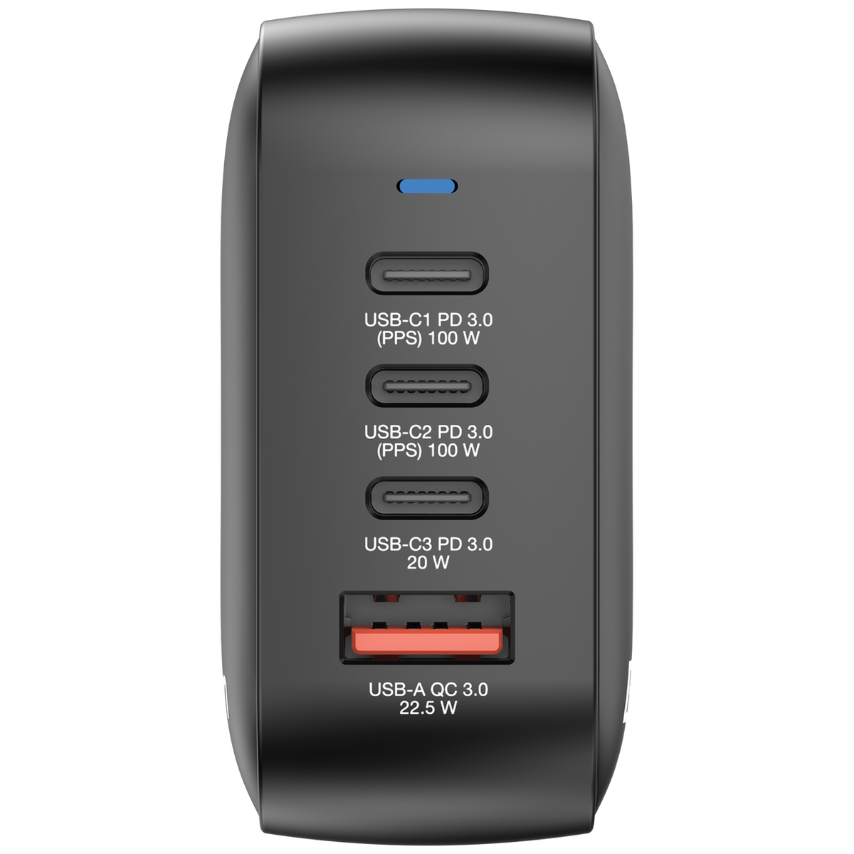 VERBATIM Mini GaN Charger 100W 4 Port US/EU/UK