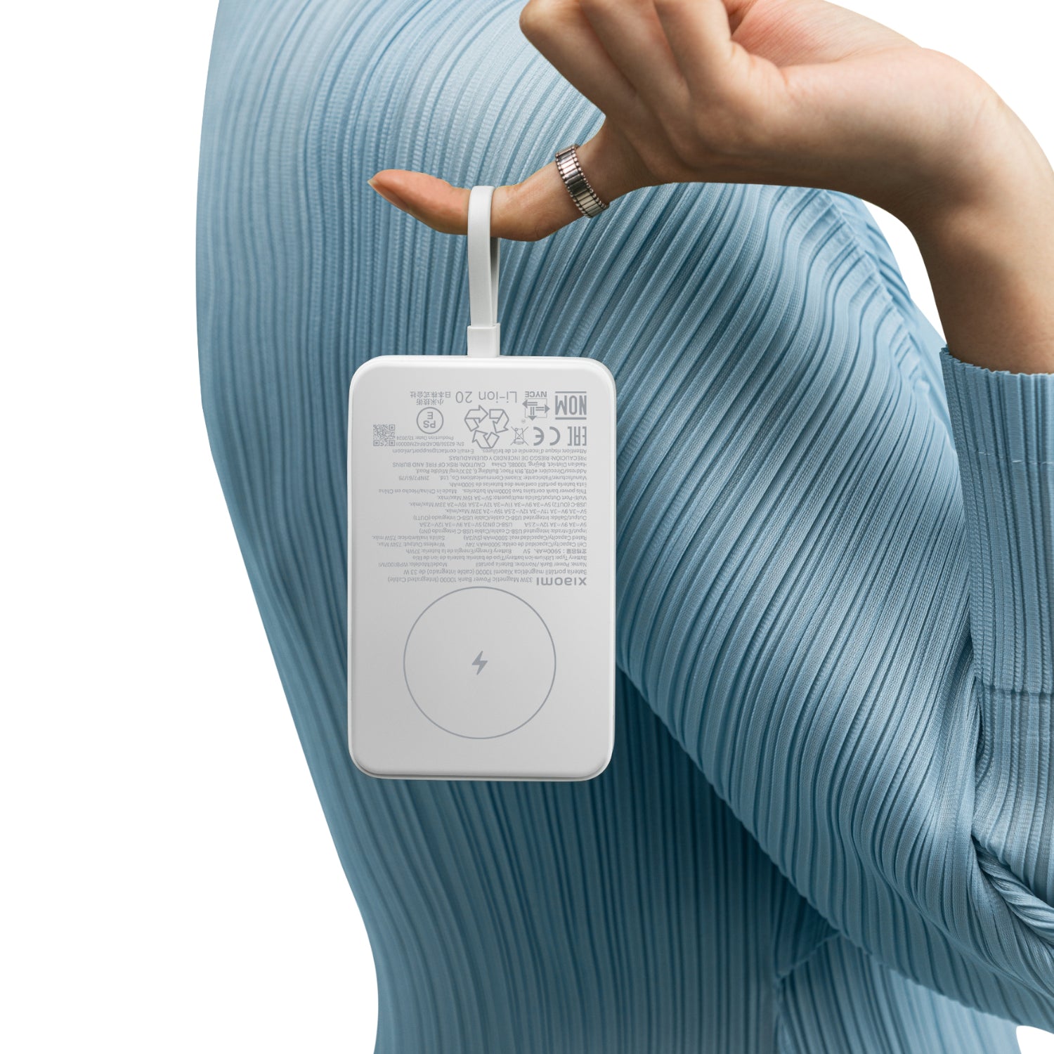 Xiaomi 33W Power Bank 10000mAh (Integrated Cable)-White - Guards On Duty Shop & Security Guards